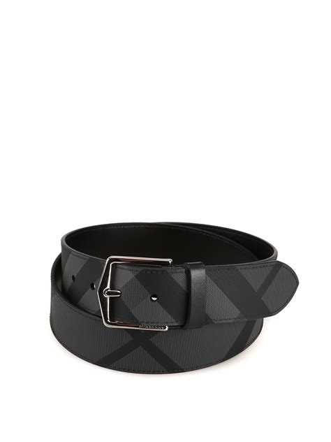 Burberry London Check Leather Belt 